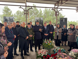 30 oktyabr 2026-cı il tarixində Vətən Müharibəsi şəhidi Eyvazov Əbülhəsən Balaş  oğlunun məzarı ziyarət edilib