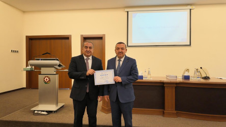 Xətai Rayon İcra Hakimiyyətində “Mülkiyyət hüququnun qorunması və Avropa Konvensiyası” mövzusunda təlim keçirilib