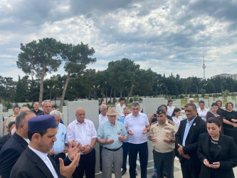 14.06.2026-ci il tarixdə Vətən Müharibəsi şəhidi Şükürlü Elvin Azad oğlunun  doğum günündə məzarı ziyarət edilib.