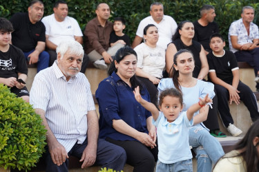 Xətai rayonunda Nizami Gəncəvi adına parkda sakinlər üçün növbəti konsert proqramı təşkil olunub