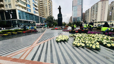 Xətai rayonunda Xocalı soyqırımının 34-cü ildönümü ilə bağlı hazırlıq işləri yekunlaşıb+VİDEO