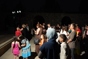 Xətai rayonu, Nizami parkında sakinlər üçün konsert proqramı təşkil olunub