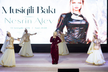 Xətai rayonunda gənc müğənni Nesrin Alevin iştirakı ilə konsert proqramı keçirilib+VİDEO