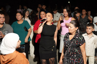 Xətai rayonu, Nizami parkında sakinlər üçün konsert proqramı təşkil olunub