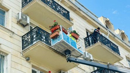Bir gül də sən ək!