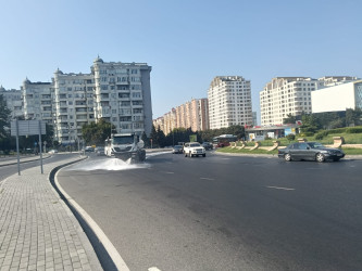 15 avqust 2026-cı il tarixində Xətai rayonunda təmizlik və abadlıq iməciliyi keçirilib