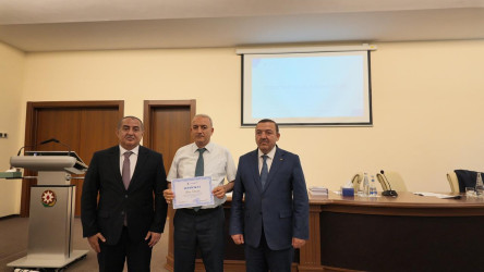 Xətai Rayon İcra Hakimiyyətində “Mülkiyyət hüququnun qorunması və Avropa Konvensiyası” mövzusunda təlim keçirilib
