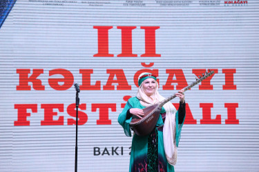 Xətai rayonunda III Kəlağayı Festivalı təşkil olunub+VİDEO