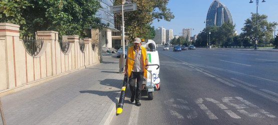 15 avqust 2026-cı il tarixində Xətai rayonunda təmizlik və abadlıq iməciliyi keçirilib