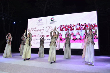 Xətai rayonunda "Buta" rəqs qrupunun konserti keçirilib
