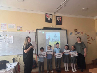 Xətai rayonunda “İnsan Hüquqları Aylığı” çərçivəsində maarifləndirici tədbirlər keçirilib