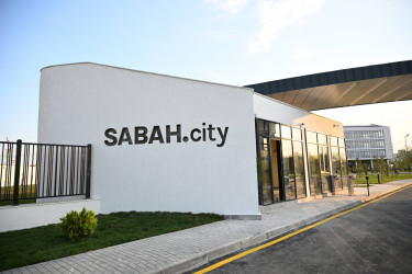 Azərbaycan Respublikasının Prezidenti İlham Əliyev “SABAH.city” innovasiya şəhərciyinin birinci mərhələsinin açılışında iştirak edib