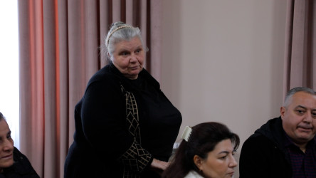 Rayon İcra Hakimiyyətinin başçısı 59 saylı tam orta məktəbdə vətəndaşlarla görüşüb