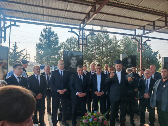 14.10.2026-cı il tarixdə Vətən Müharibəsi şəhidləri Əsgərov Rüfət Mürvət oğlu və  Rzayev Vüsal Tofiq oğlunun məzarları ziyarət olunub