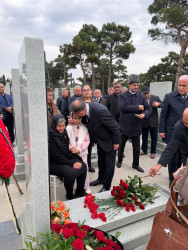 Vətən Müharibəsi Qəhrəmanı Mansurov Elçin Elşən oğlu və şəhid Abbaslı Arif Firuz oğlunun məzarları ziyarət olunub