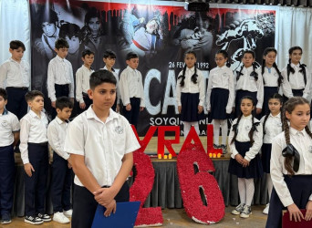 Xətai rayonunda Xocalı soyqırımının 34-cü ildönümü münasibətilə silsilə tədbirlər keçirilib
