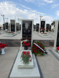 28.09.2026-cı il tarixdə Vətən Müharibəsi şəhidləri Musayev Sədi Süleyman oğlu, Şükürlü Elvin Azad oğlu, Rəhimli Kamil Vəli oğlunun məzarı ziyarət edilib
