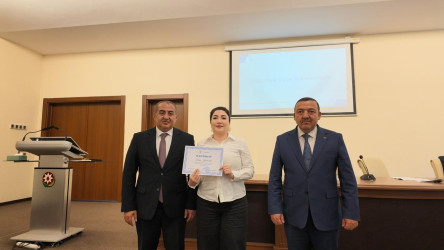 Xətai Rayon İcra Hakimiyyətində “Mülkiyyət hüququnun qorunması və Avropa Konvensiyası” mövzusunda təlim keçirilib