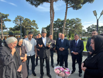 24 oktyabr 2026-cı il tarixində Vətən Müharibəsi şəhidi Abbasbəyli Həmid Cavanşir oğlunun məzarı ziyarət edilib.