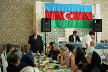27 Sentyabr – Anım Günü ilə əlaqədar Xətai rayonunda ağacəkmə aksiyası keçirilib və ehsan süfrəsi təşkil olunub