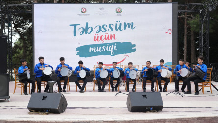 Xətai rayonunda gənc istedadların“Təbəssüm üçün musiqi” adlı konserti keçirilib+VİDEO