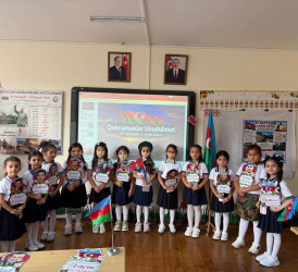 Xətai rayonunda təhsil və mədəniyyət müəssisələrində 27 Sentyabr – Anım Günü ilə əlaqədar silsilə tədbirlər keçirilib