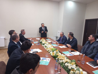 Xətai rayonunda sahibkarlıq fəaliyyətində şəffaflığın artırılması və süni maneələrin aradan qaldırılmasına dair tədbir keçirilib