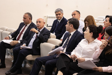 Xətai Rayon İcra Hakimiyyətində “Mülkiyyət hüququnun qorunması və Avropa Konvensiyası” mövzusunda təlim keçirilib