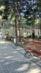 05.09.2026-cı il tarixində Xətai rayonunda təmizlik və abadlıq iməciliyi keçirilib