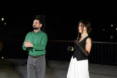Xətai rayonunda Nizami parkında sakinlər üçün konsert proqramı təşkil olunub