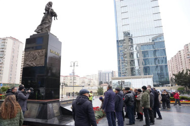 Xocalı soyqırımının 34-cü  ildönümü ilə bağlı  Xətai rayon İcra Hakimiyyətində Xocalıdan olan  şəhid ailələri ilə görüş keçirilib