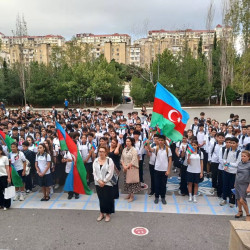 Xətai rayonunda təhsil və mədəniyyət müəssisələrində 27 Sentyabr – Anım Günü ilə əlaqədar silsilə tədbirlər keçirilib