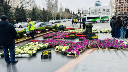 Xətai rayonunda Xocalı soyqırımının 34-cü ildönümü ilə bağlı hazırlıq işləri yekunlaşıb+VİDEO