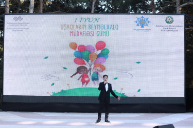 Xətai rayonunda 1 İyun-Uşaqların Beynəlxalq Müdafiəsi Günü ilə əlaqədar konsert proqramı təşkil olunub+VİDEO