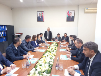 Xətai rayonunda sahibkarlıq fəaliyyətində şəffaflığın artırılması və süni maneələrin aradan qaldırılmasına dair tədbir keçirilib