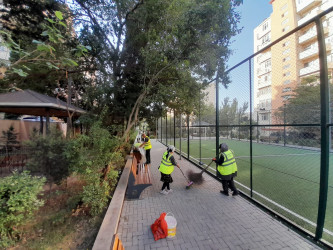 19 sentyabr 2026-cı il tarixində Xətai rayonunda təmizlik və abadlıq iməciliyi keçirilib.