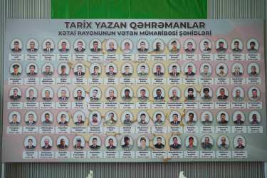 27 Sentyabr – Anım Günü ilə əlaqədar Xətai rayonunda ağacəkmə aksiyası keçirilib və ehsan süfrəsi təşkil olunub
