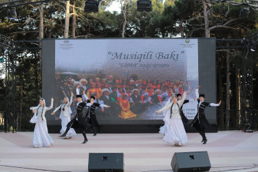 Xətai rayonunda "Səma” rəqs qrupunun “Musiqili Bakı” adlı konsert proqramı təşkil olunub+VİDEO