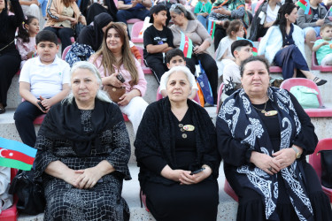Xətai rayonunda 1 İyun-Uşaqların Beynəlxalq Müdafiəsi Günü ilə əlaqədar konsert proqramı təşkil olunub+VİDEO