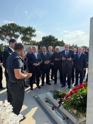 28.09.2026-cı il tarixdə Vətən Müharibəsi şəhidləri Musayev Sədi Süleyman oğlu, Şükürlü Elvin Azad oğlu, Rəhimli Kamil Vəli oğlunun məzarı ziyarət edilib