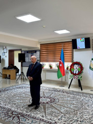 Xətai rayonunda Milli Qəhrəman Elşad Yəhyayevin anadan olmasının 60 illik yubileyi 56 nömrəli məktəbdə qeyd olunub