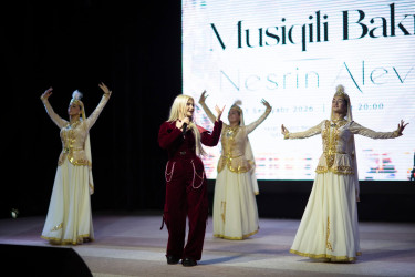 Xətai rayonunda gənc müğənni Nesrin Alevin iştirakı ilə konsert proqramı keçirilib+VİDEO