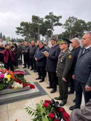 06.10.2026-cı il tarixdə Vətən Müharibəsi şəhidləri Kazımov Kamran Qurbanəli oğlu, Quliyev Rəşad Rəşid oğlu, Kazımov Elvin Ədalət oğlunun məzarı ziyarət edilib.