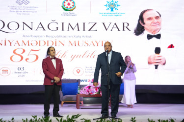 Xətai rayonunda Xalq artisti Niyaməddin Musayevin 85 illik yubileyinə həsr olunmuş görüş keçirilib+VİDEO