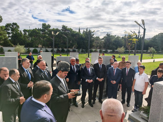 5 oktyabr 2026-cı il tarixində Vətən Müharibəsi şəhidi Cəfərli Həmid Kərim oğlunun məzarı ziyarət edilib.