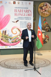 Xətai Sənət Mərkəzində “Baharın rəngləri” adlı sərgi açılıb.