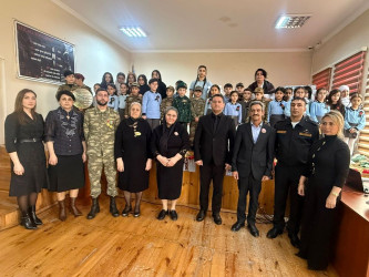 Xətai rayonunda Xocalı soyqırımının 34-cü ildönümü münasibətilə silsilə tədbirlər keçirilib