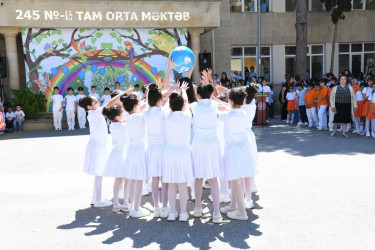 Xətai rayon ümumtəhsil məktəblərində "1 iyun-Uşaqların Beynəlxalq Müdafiəsi Günü" ilə bağlı silsilə tədbirlər keçirilb