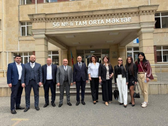 Xətai rayonu 56 nömrəli məktəbdə “Məktəbli mediasiyası” mövzusunda maarifləndirici tədbir keçirilib