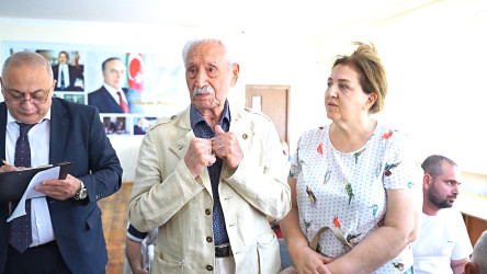 Rayon İcra Hakimiyyətinin başçısı 17 saylı tam orta məktəbdə vətəndaşlarla görüşü təşkil olunub